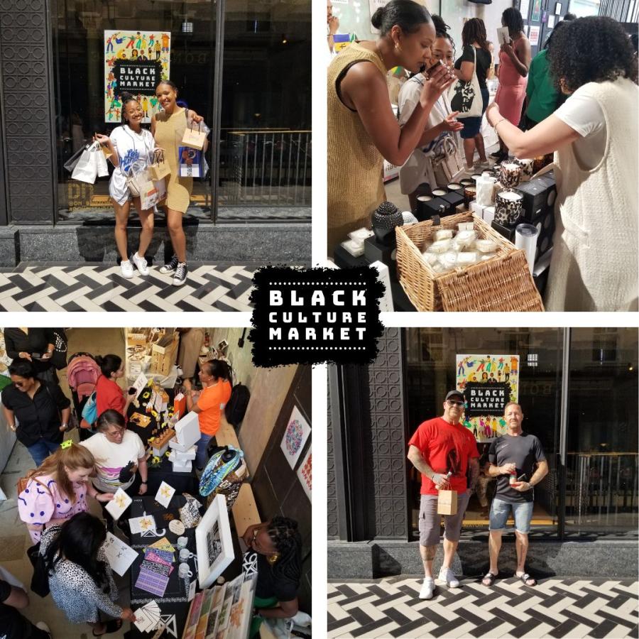 Black Culture Market Black History Month event Lambeth Council